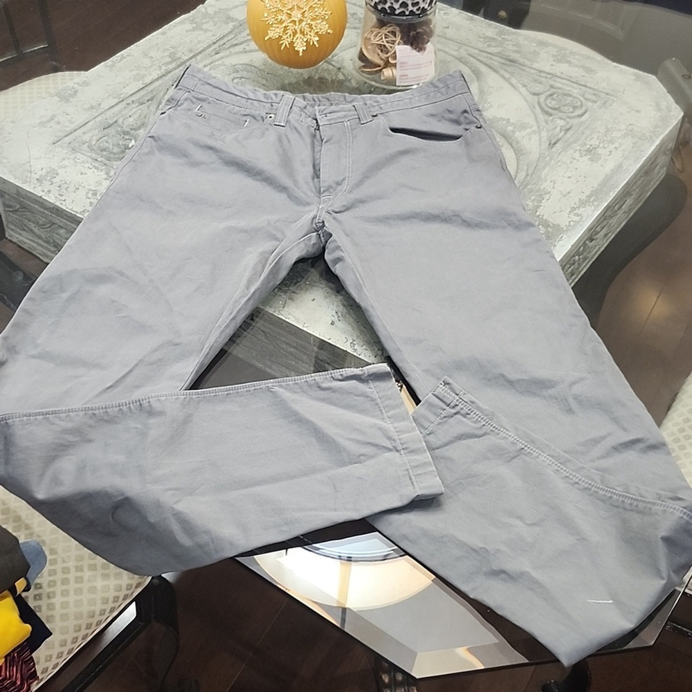 J. LINDEBERG MEN'S CHAZE JL TWILL GRAY CHINO PANTS 31 X 34 NWOT
